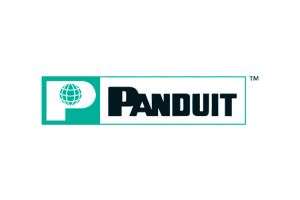 Panduit logo placed in a white background