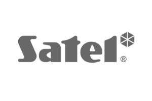 Satel Logo in white background
