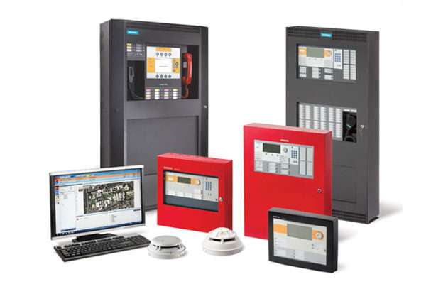 Siemens fire alarm panels, detector and monitoring panels
